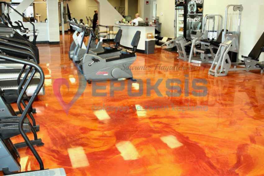 Portakal Kabuğu Desenli Epoksi - Epoksis