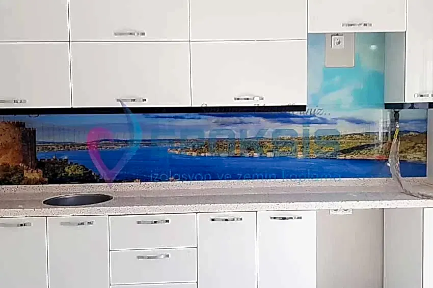 3D Mutfak Tezgah Arası Modelleri - Epoksis