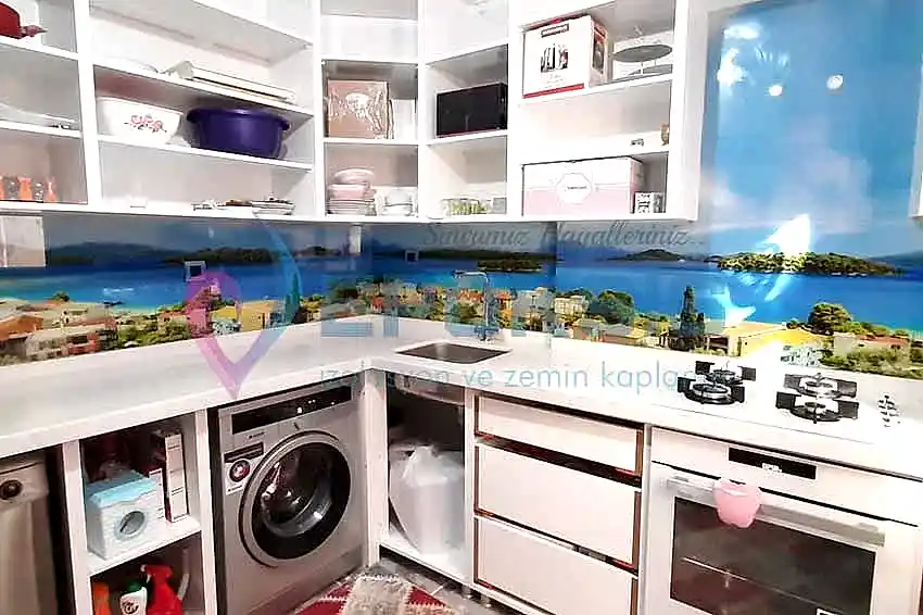 Mutfak Tezgâh Arası 3D Cam Fiyatları İstanbul - Epoksis